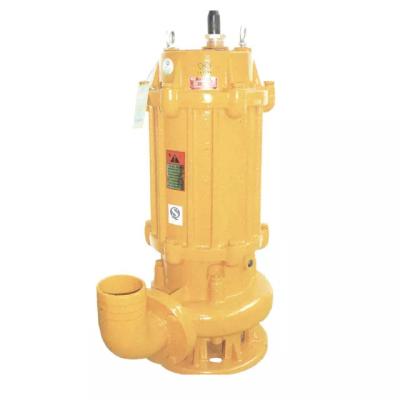 China Filtration Wq(d) Series 0.75kw-7.5kw Cast Iron Submersible Sewage Sewer Pump for sale