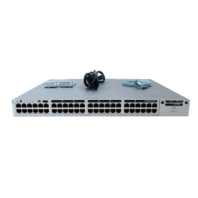 China POE WS-C3850-48P-S 3850 48 Port PoE Switch IP Base 3850 Port 48 Series Switch for sale