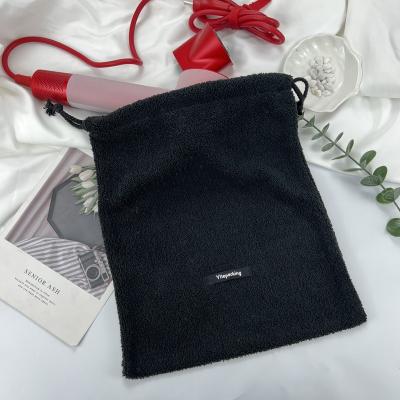 China Security SA8000 GRS Yile Coral Velvet Jewelry High Quality Custom Personalized Drawstring Dust Bag for sale