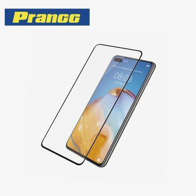 China High Quality Mobile Phone 2.5D Edge Printed Shockproof Full Coverage Tempered Glass Screen Protector For Huawei P40 for sale