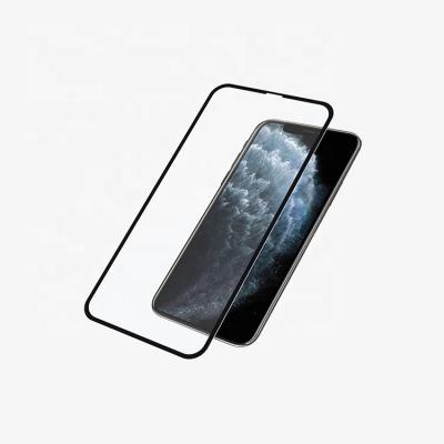 China Perfect Fit Mobile Phone Full Cover Oil Water Repellency Tempered Glass Screen Protector For Iphone 11 pro for sale