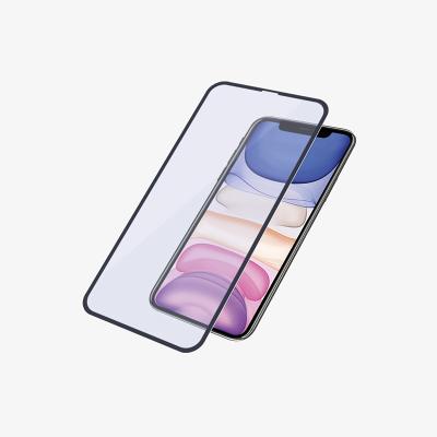 China Anti Full Coverage Anti Full Glue Mood Free Light Blue Bubble Free Glass Screen Protector For Iphone 11 for sale