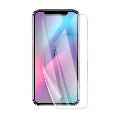 China Cell Phone High Clear Bubble Free Mobile HD Blue Lightweight Glass Anti Tempered TPU Screen Protector For Iphone 11 pro max for sale