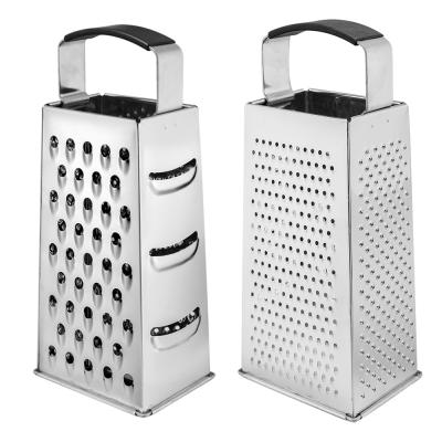 China Sustainable Vegetable Radish Grater Stainless Steel Shredder Four-Dimensional Kitchen Utensils for sale