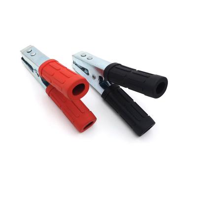 China Electronic Instrument Crocodile Clip Insulated Clip Car Battery Clip for sale