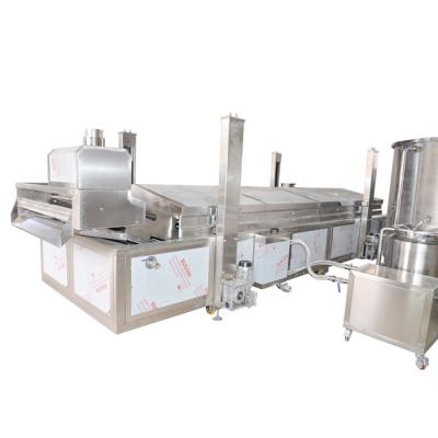 Κίνα Αυτόματο Fryer 500kg/H βιομηχανικό βαθύ αέριο μηχανών προς πώληση