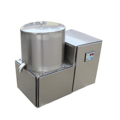 China 500kg/H de plantaardige Machine van Aardappelchips dewatering machine fruit dehydrator Te koop