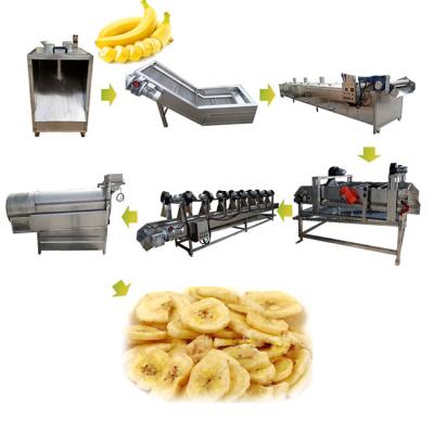 China Plantain Chips Processing Machine Small Scale Plantain Chips Making Machine for sale