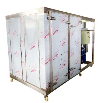 China 304 Stainless Steel Meat Vegetable Iqf Freezing Machine Pushcart type quick-freezing machine for sale