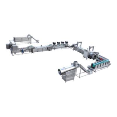 중국 감자칩 2000년 kg/H 후렌치후라이 생산 라인 탈수 판매용