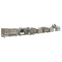 China Pommes-Fritesausrüstungs-Bleichen der Kartoffelchip-50kg/H gefrorenes zu verkaufen