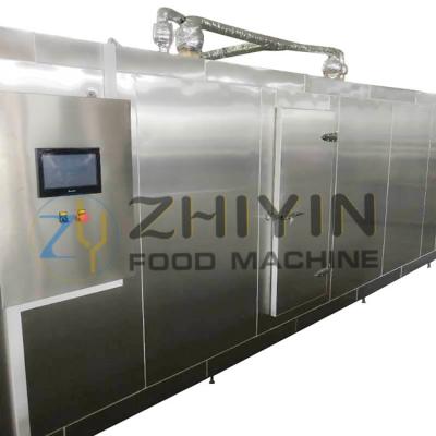 Cina macchina di verdure di congelazione delle derrate alimentari di 380v 100KG/H resistente alla corrosione in vendita