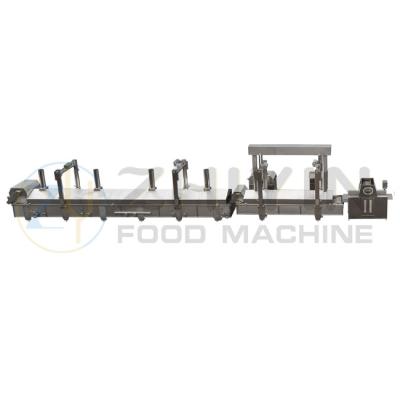 China Patata de acero inoxidable Chip Making Machine Steam Heating de 304 mandiocas en venta