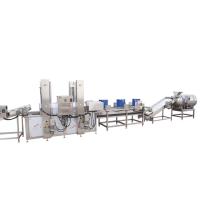 China PLC French Fries Potato Chips Production Line 100kg/H 380V for sale