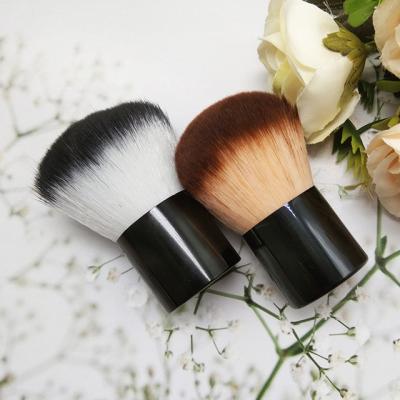 China Fan Brush Custom Logo Customized Wholesale Kabuki Tanning Makeup Brush for sale