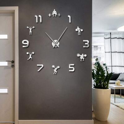 China Diy Antique Practical Large Decorative Wall Clock Style Modern 3D Wall Clock for sale