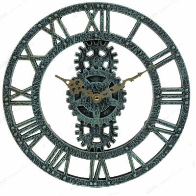 China Antique Style President Home Decorative Vintage Gear Clock Antique for sale