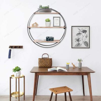 China Modern Apperance Home Decoration Customs Macrame Wall Hanging Shelf for sale