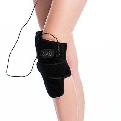 China Electric Portable Multifunctional Infrared Heating Therapy Battery Pain Reducing Compress Vibration Heat Arm Knee Hot Massager for sale