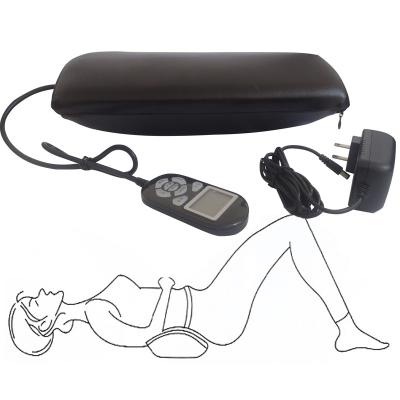 China Reomote Controller Electric Back Support Stretcher Lumbar Relief Relax Device Vibrating Air Compression Massage Pillow for sale