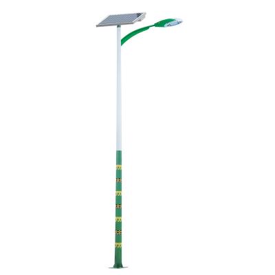 China ROAD SYSTEM Best Solution Solar Powered IP65 LED Street Lighting Outdoor Lamp Pole for sale