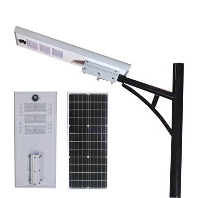 China HIGH QUALITY Aluminum Energy Saving ROAD Waterproof Solar Power Outdoor Street Light All in One Solar LED Light Garden Road Night Light for sale