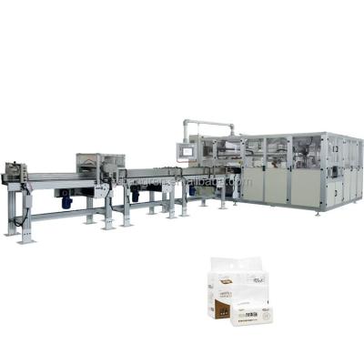 China Hotels Facial Tissue Packaging Machine Full Automatic Paper Production Machine for sale