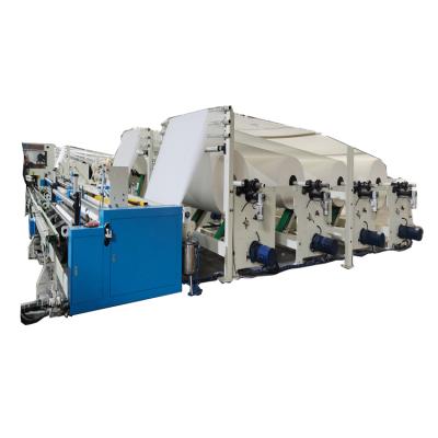 Chine High Quality Hotels Toilet Paper Tissue Paper Roll Making Machine Toilet Paper Making Machine à vendre