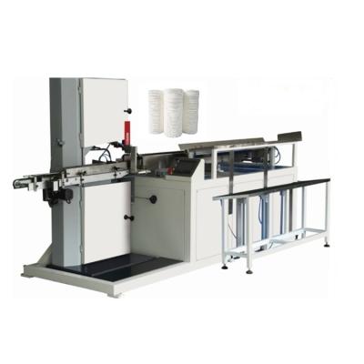 Китай Hotels Tissue Paper Cutting Full Automatic Toilet Paper Tissue Paper Slitter Strip Saw Machine продается