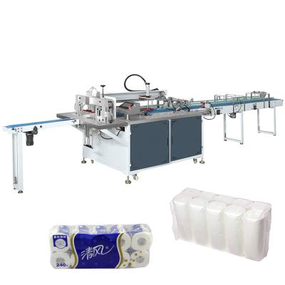 China Hotels Multi Roll And Single Toilet Paper Packing Machine Toilet Paper Packaging Packing Machine for sale