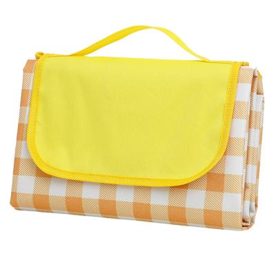 China Plaid Mat Waterproof Foldable Outdoor Picnic Camping Mat Multiplayer Mat 150*200CM (Customizable) for sale