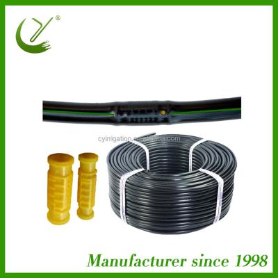 China Water-saving irrigation system round emitter drip irrigation pipe for Jordan market for sale