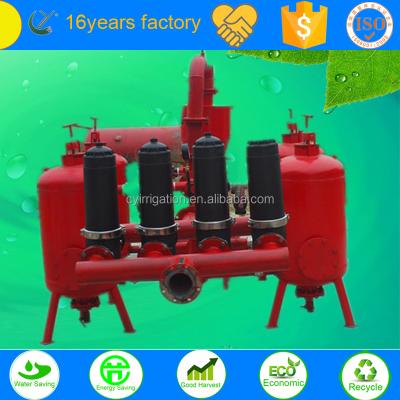 China Steel sand filter for drip irrigation water filter system for sale