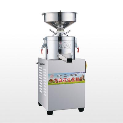 China High Efficiency Commercial Easy Operation 15kg/h Output 100 Square Peanut Butter Base Sesame Type Butter Making Machine for sale