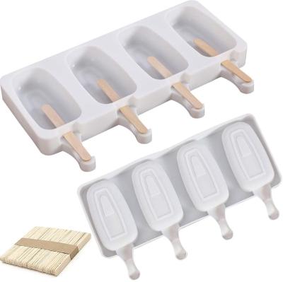 China Making Ice Cube Bpa Free Silicone DIY Ice Cream Mold Easy Release Cake Making Reusable Bake Mold for sale