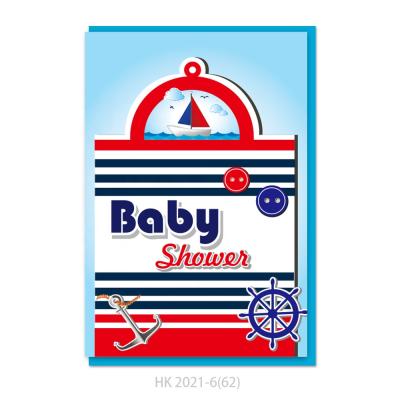 China Europe New Design Lovely Balloon Clothes For Newborn Baby Greeting Cards Cards With Best Price for sale