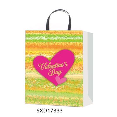 China Hot Selling China Supplier Recyclable Valentine's Day Professional Gift Bag Recyclable Packaging for sale