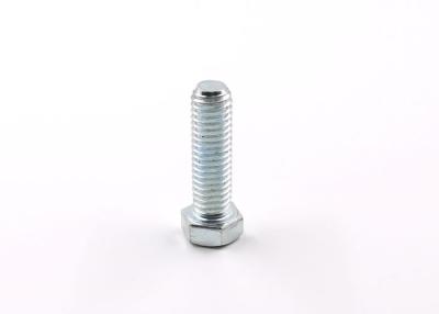 China Galvanized Full-Threaded Chamfered Grade 8.8 Steel Hexagon Head Screws DIN933 for sale