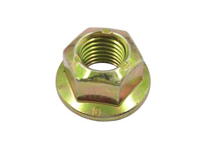 中国 Galvanized ISO7044 3-Point All-Metal Prevailing Torque Type Hexagon Flange Nuts Grade 10 販売のため