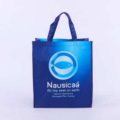 China Wholesale Heavy Duty Fabric Handled Recycled Eco - Friendly RPET Bag Promotional Shopping Bag for sale