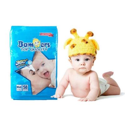 China A1 Printed Hot Sale Disposable Nonwoven Fabric Super Cotton Baby Diaper Hebei Tianyi Hygiene Co.,Ltd for sale