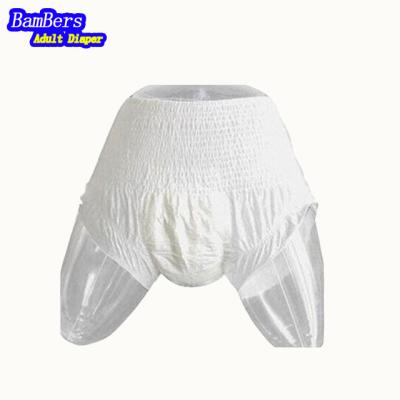 China Free sample printed for adults disposable diapers, adults pants for sale