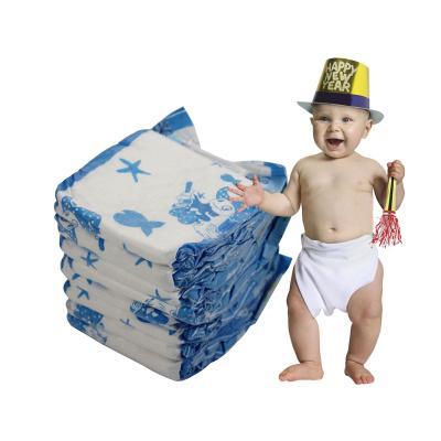 China 2020 New Product Printed Disposable Baby Diaper Soft Baby Wholesale Dry Disposables for sale