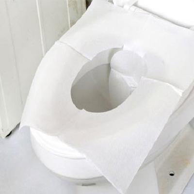 China Disposable 10 Pcs Travel Supply Disposable Toilet Seat Cover Packet Disposable Toilet Seat Cover Paper Disposable Toilet Seat Cover for sale