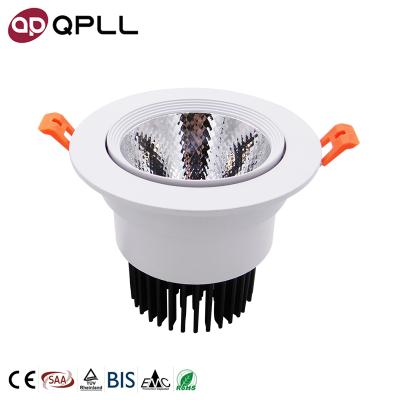 China Modern Modern Design Recessed Round LED COB Downlight 15W Spot Down Light India for sale