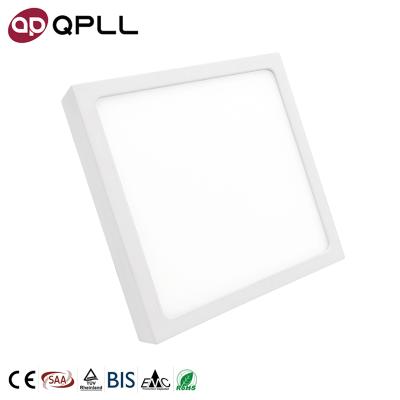 China Narrow Modern Indoor Rim Surface Mount White 24w LED Square Ceiling Light for sale