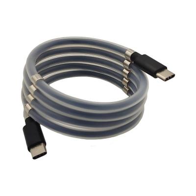 China MP3/MP4 Player Trend Amazon Success 2021 Type C 2.4A Magnetic Data Cable Usb Fast Charging Cable For iPhone for sale