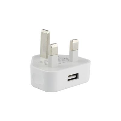 China Cell Phone Mobile Phone Charger 1 USB Wall Charger Travel Fast Charging Adapter For IPhone For Samsung UK Plug for sale