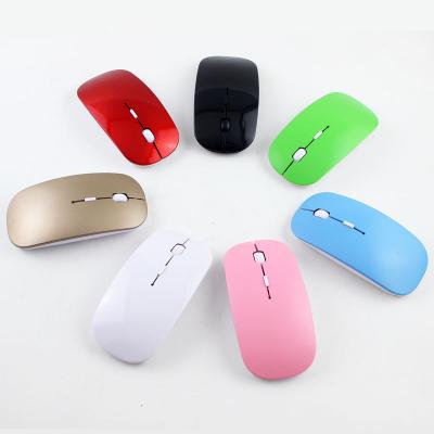 China Wholesale Cheap 3D Slim Thin Optical 2.4G Wireless Computer Mouse For Crazy Windows Laptop for sale