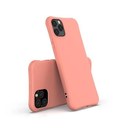 China Tender Product Designer Soft Silicon and Flexible Case Candy Pink Cell Phone Gel Phone Case For iPhone 11 for sale